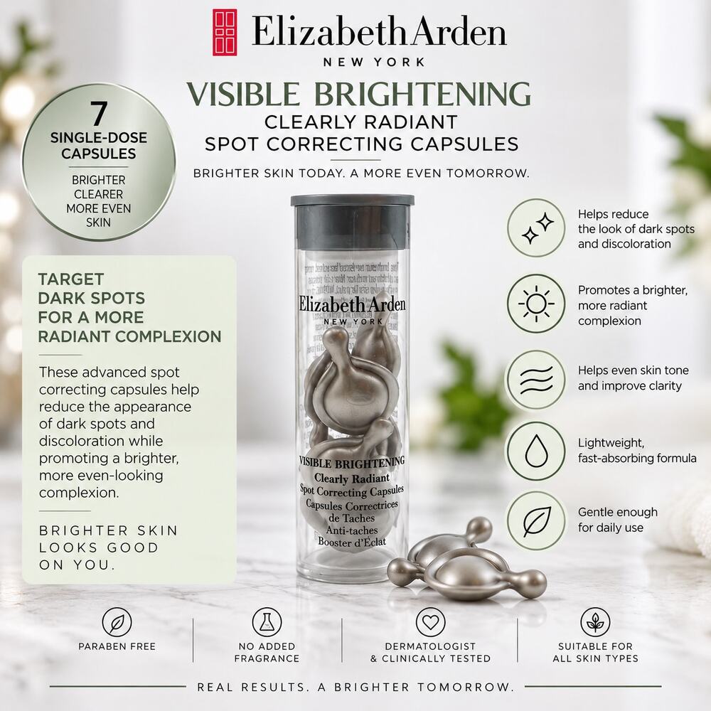Elizabeth Arden Visible Brightening Clearly Radiant Spot Correcting Capsules